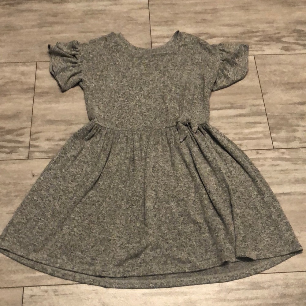 Girls grey 7-8 dress